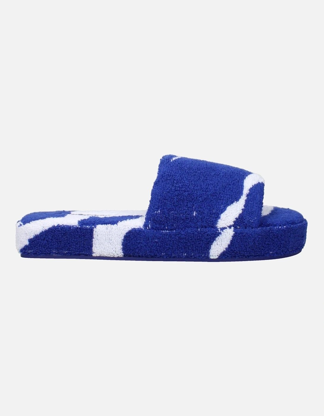 Leather Ankle Boots with Block Heel Women - Blue Sandals, 6 of 5