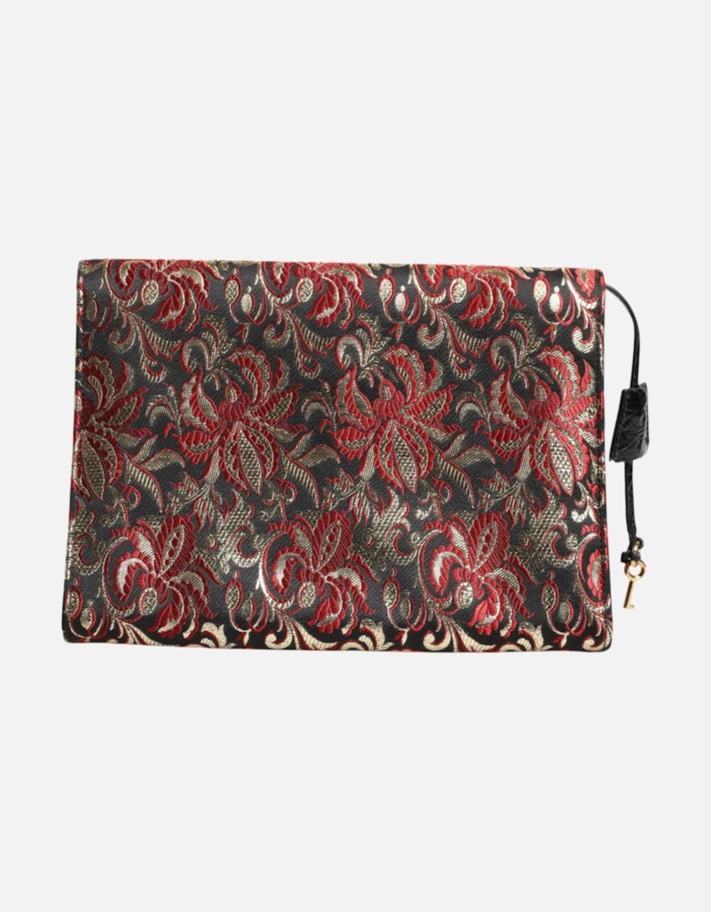 Briefcase Portfolio Clutch Document Laptop Bag Women - Multicolor