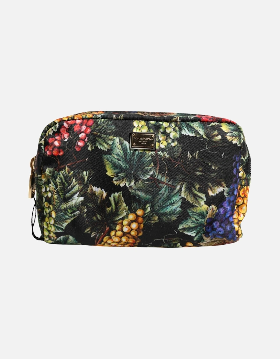 Grape Print Clutch Bag with Gold Hardware Women - Multicolor, 6 of 5