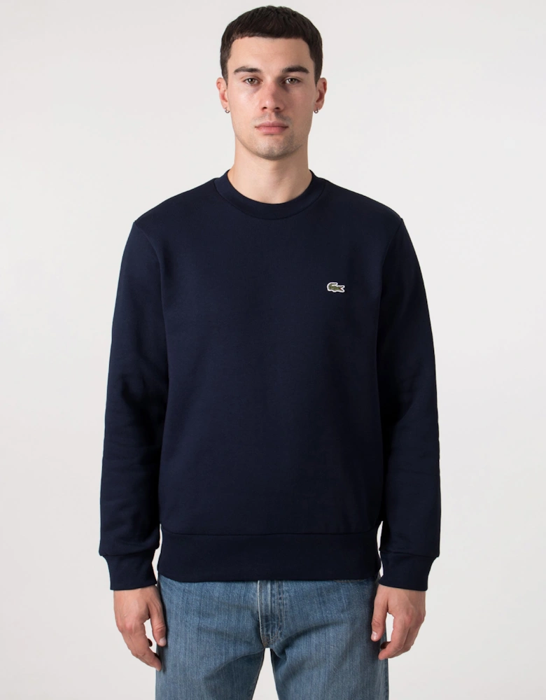 Relaxed Fit Brushed Cotton Sweatshirt
