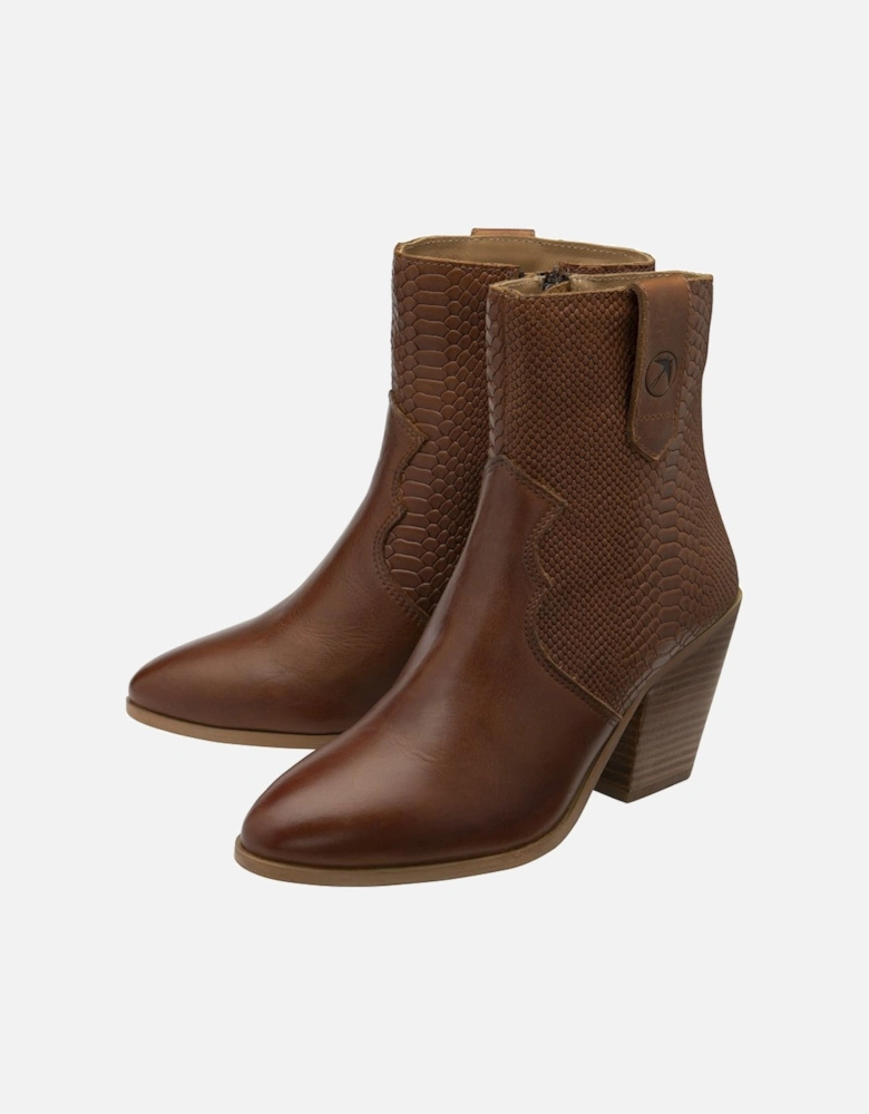 Dorey Womens Heeled Ankle Boots
