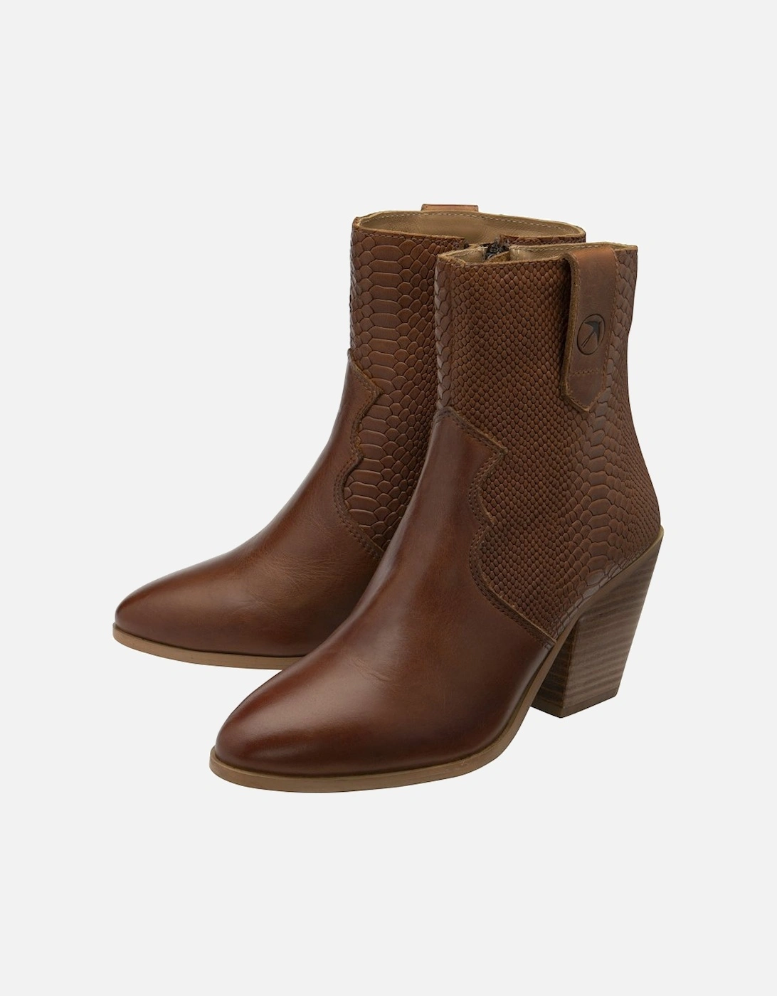 Dorey Womens Heeled Ankle Boots