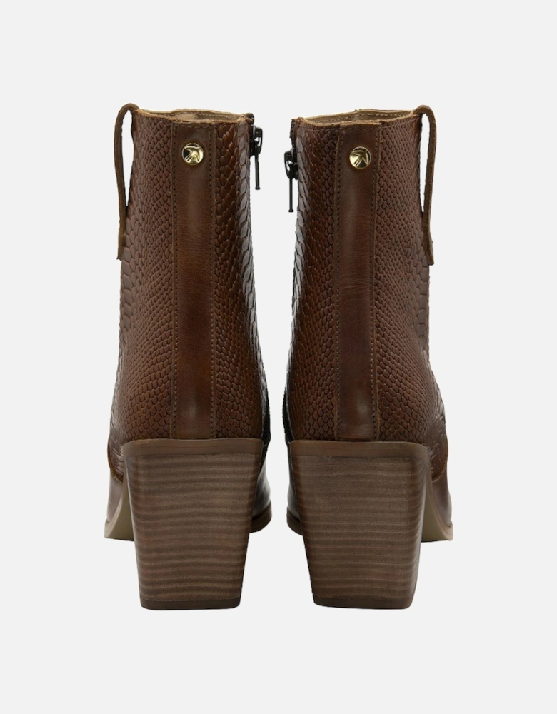 Dorey Womens Heeled Ankle Boots