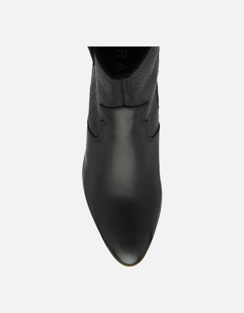 Dorey Womens Heeled Ankle Boots