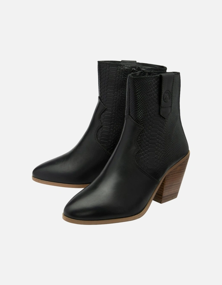 Dorey Womens Heeled Ankle Boots