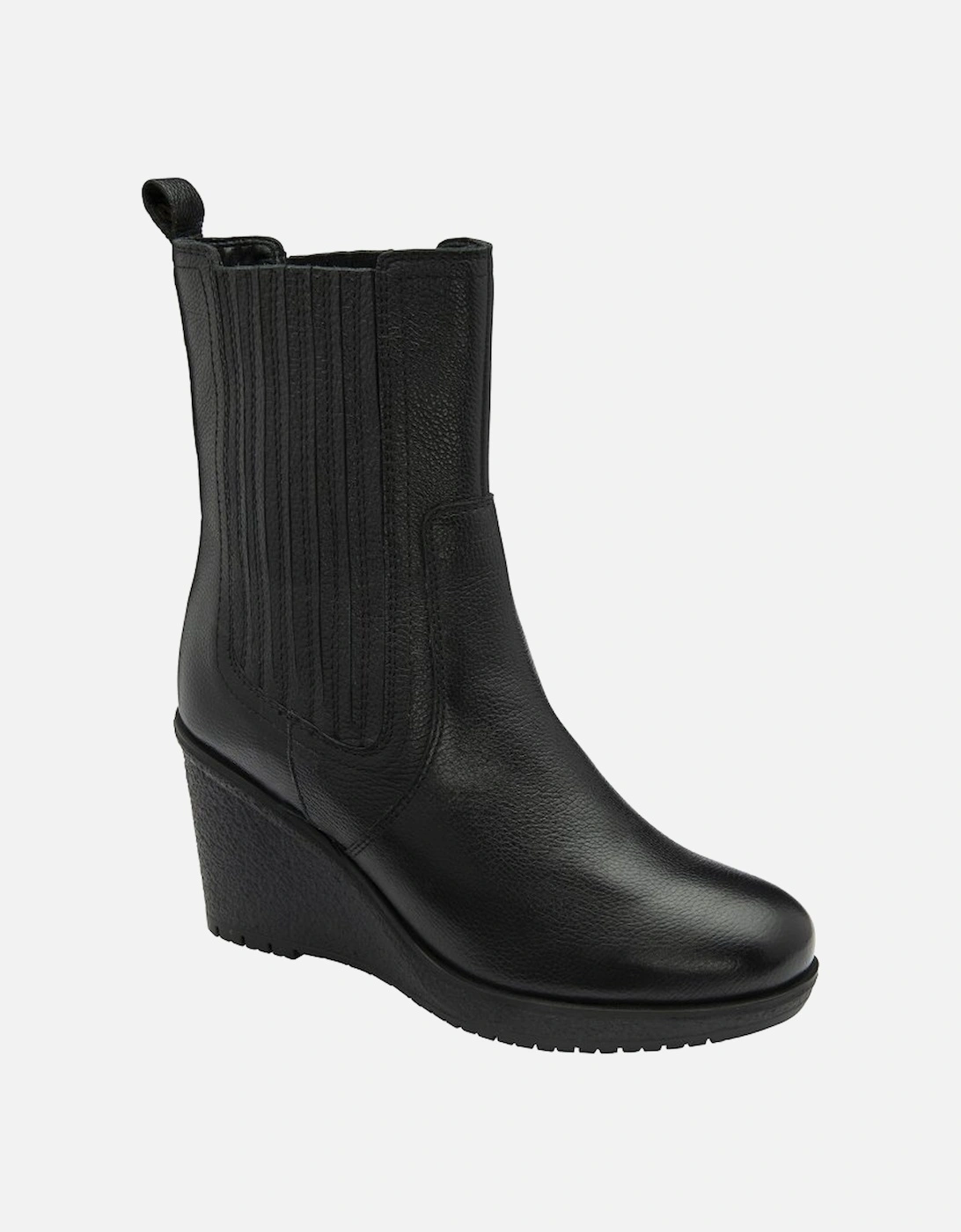 Calvay Wedge Heeled Ankle Boots, 5 of 4