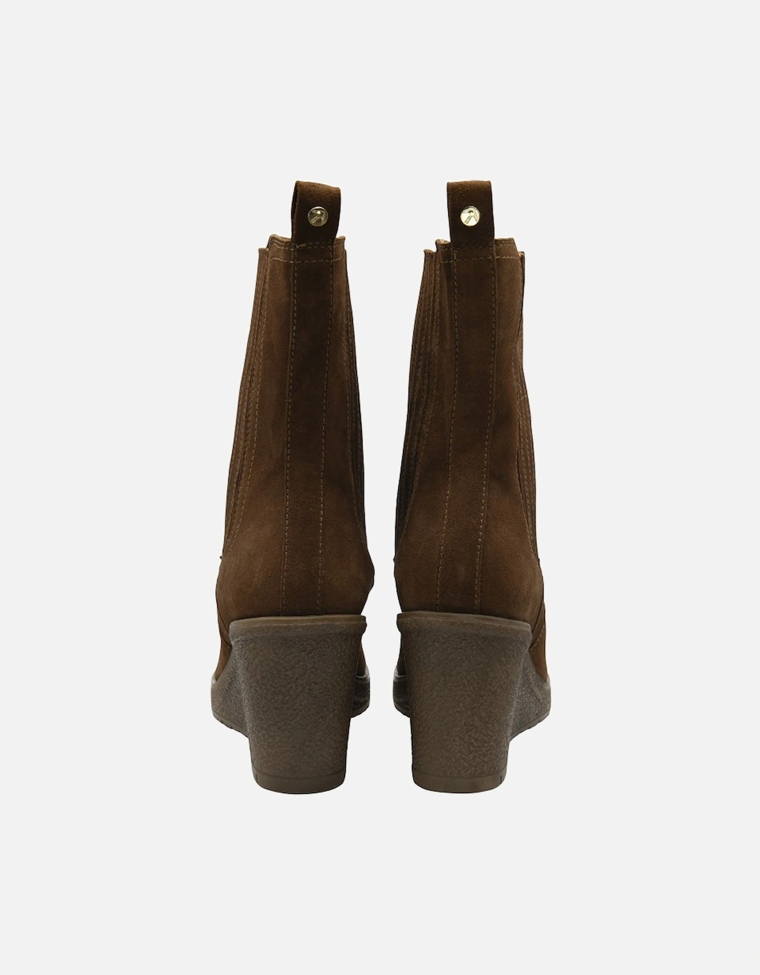 Calvay Wedge Heeled Ankle Boots