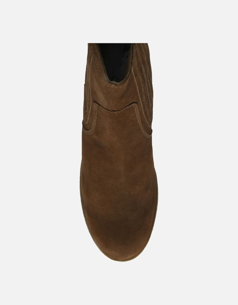 Calvay Wedge Heeled Ankle Boots