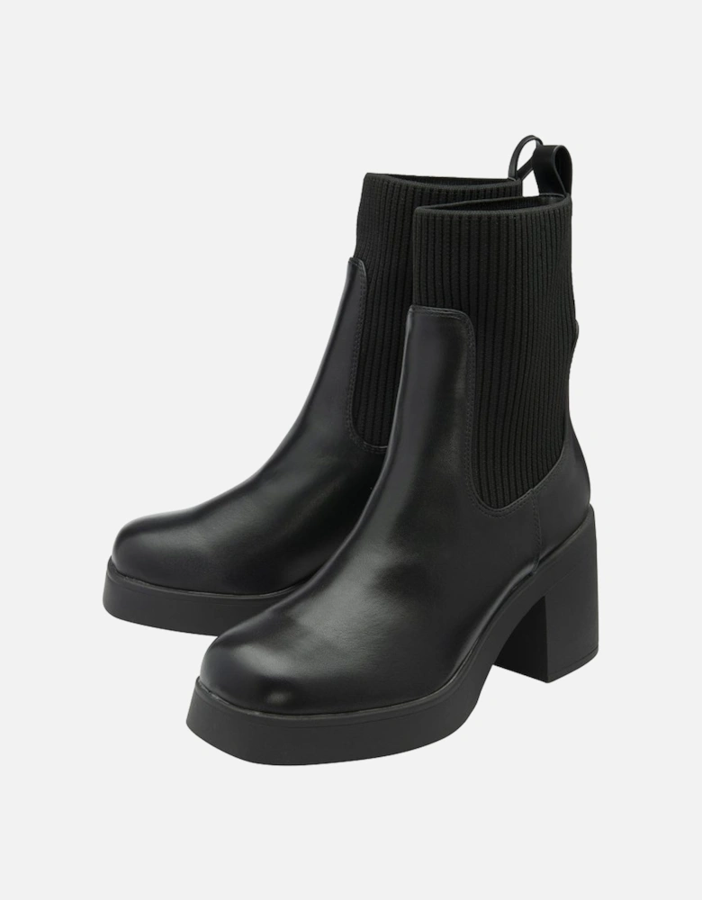 Horton Womens Heeled Ankle Boots