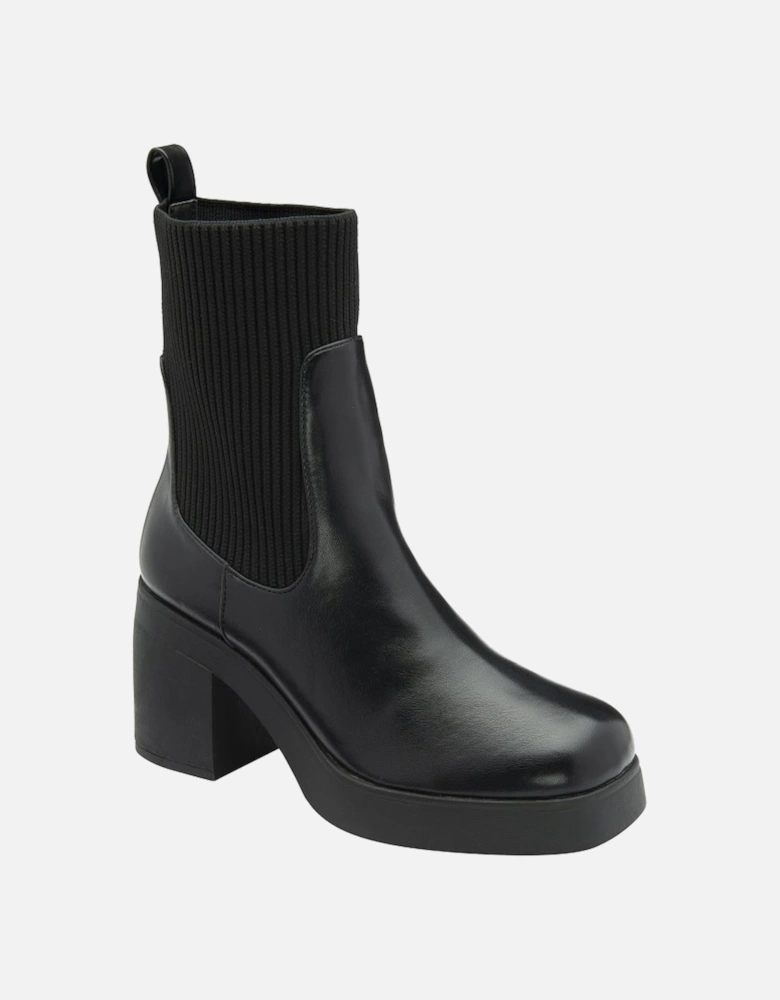 Horton Womens Heeled Ankle Boots