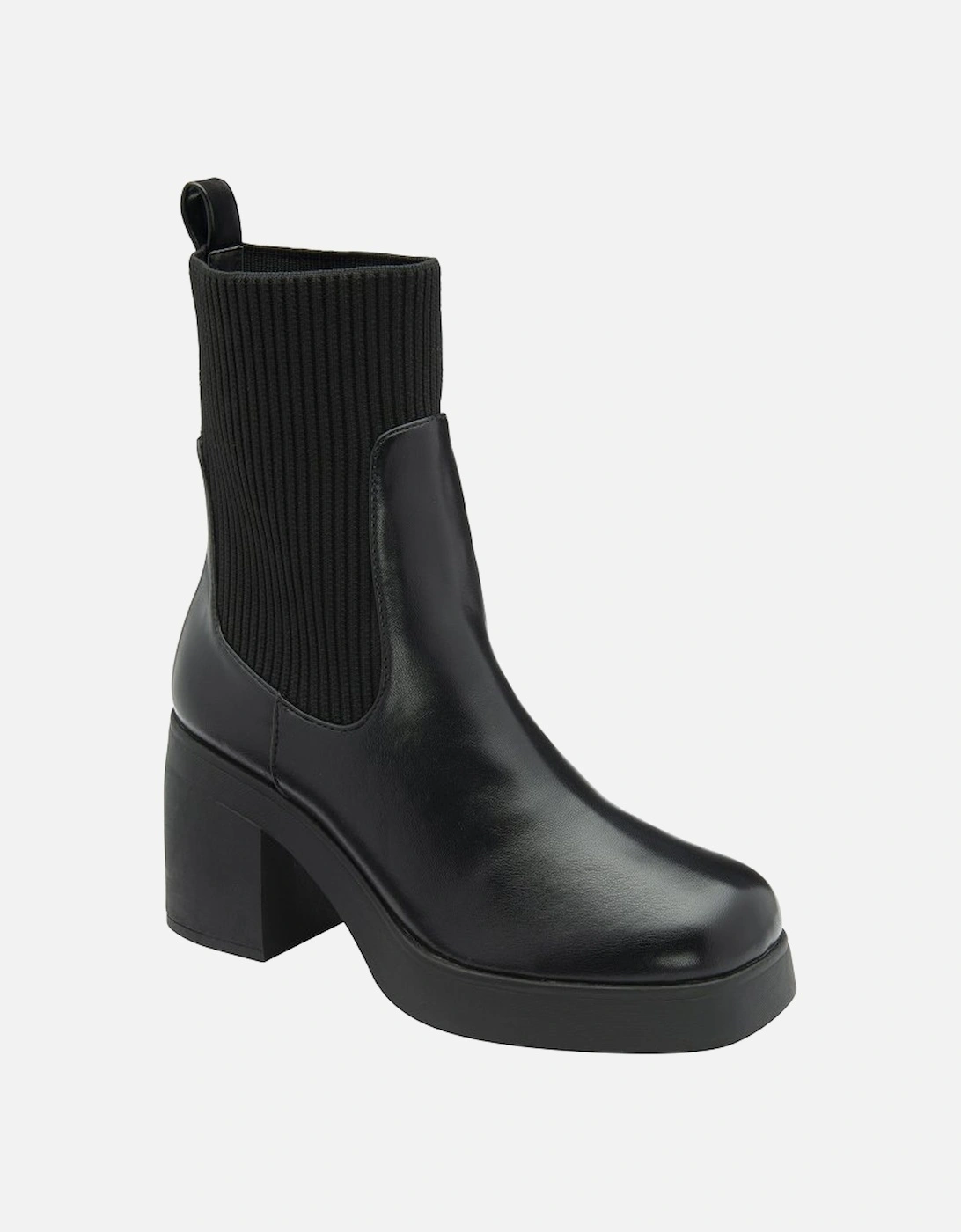 Horton Womens Heeled Ankle Boots, 5 of 4
