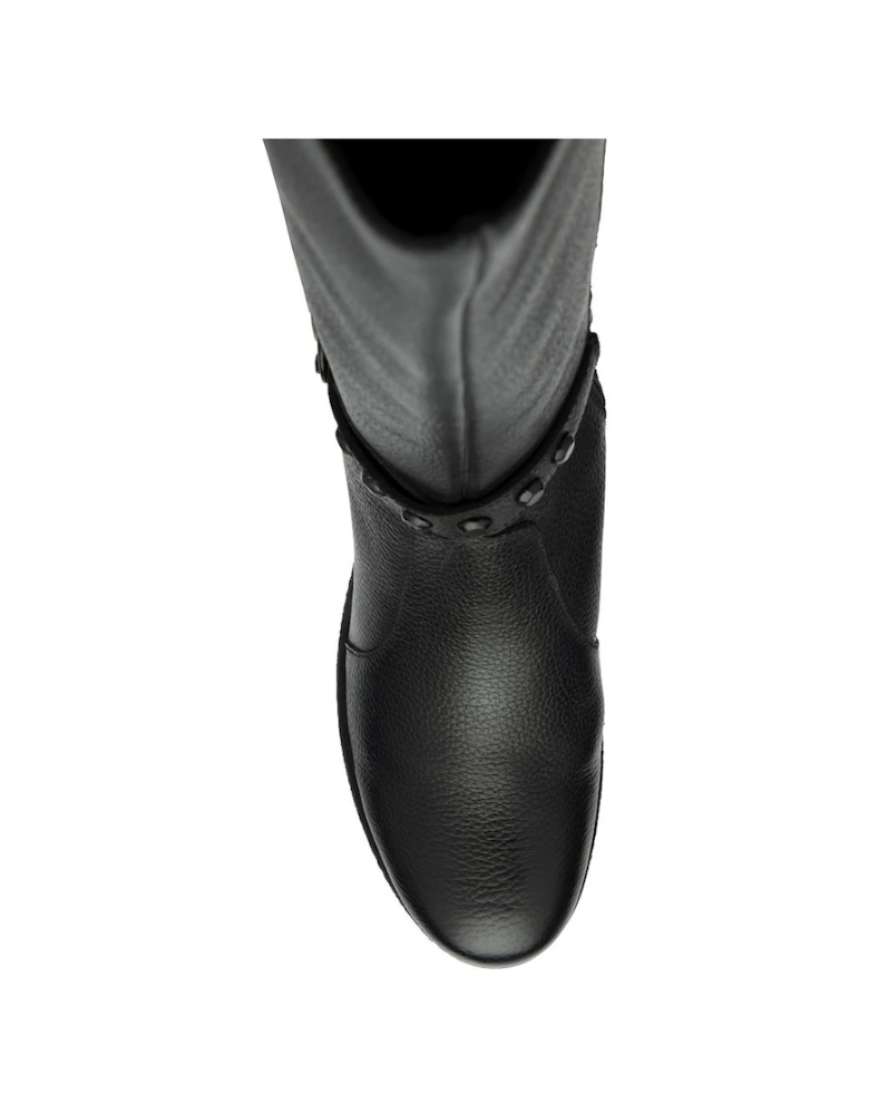 Arkle Womens Knee High Wedge Boots