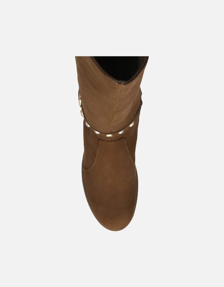 Arkle Womens Knee High Wedge Boots