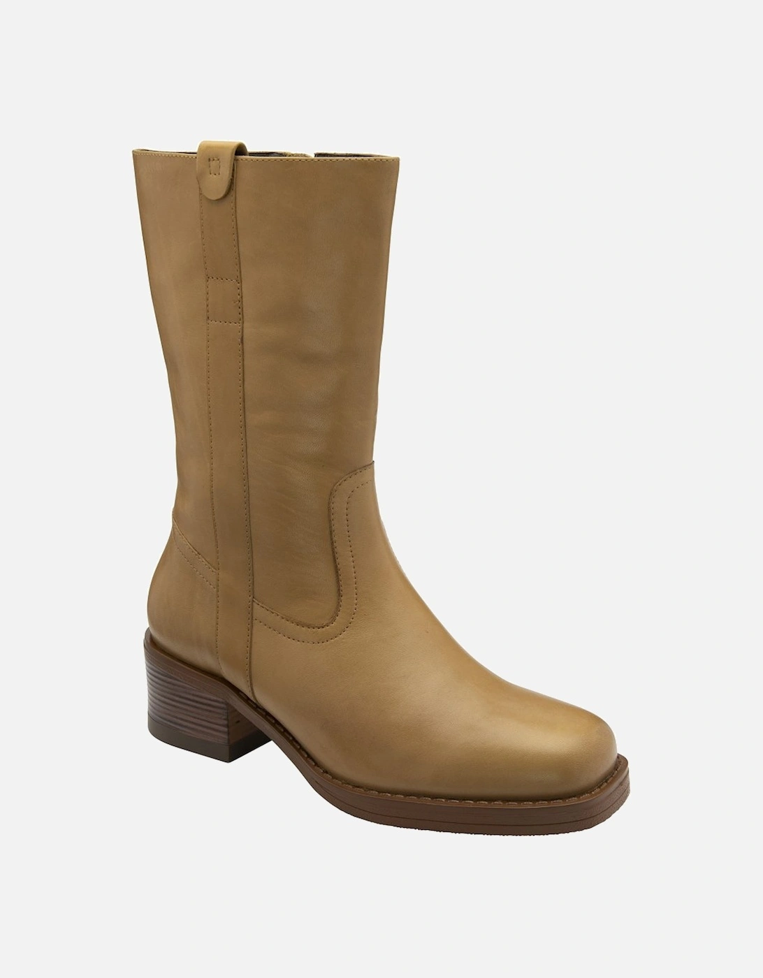 Ancroft Womens Calf Length Boots, 5 of 4