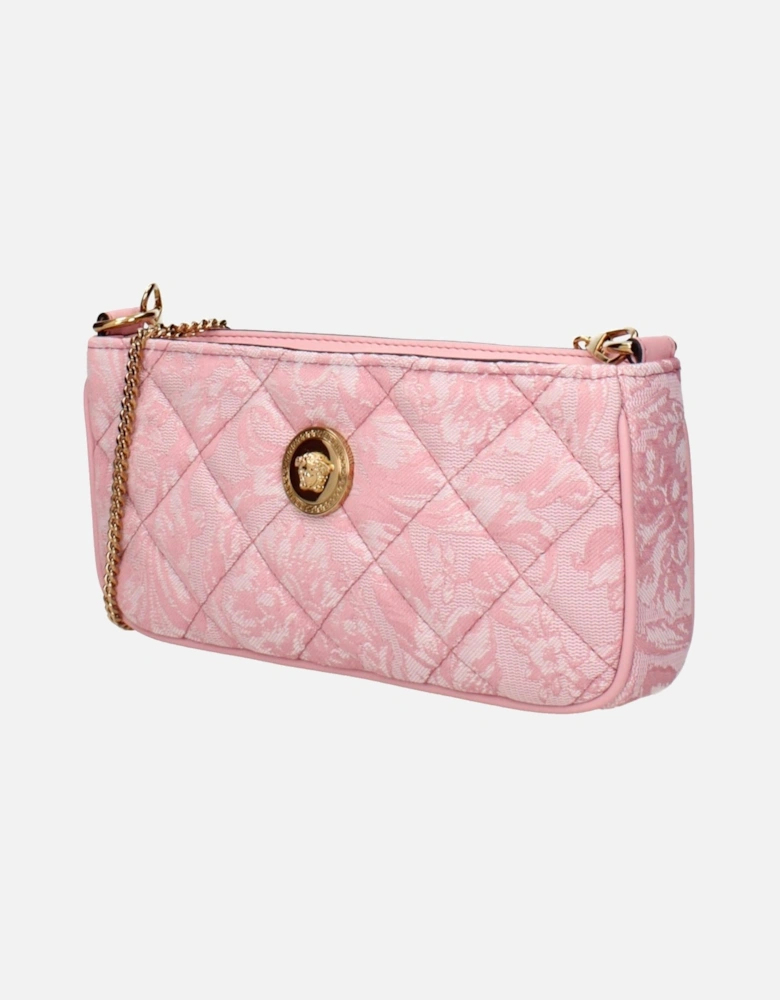 Front Detail Removable Shoulder Crossbody Bag Women - Pink