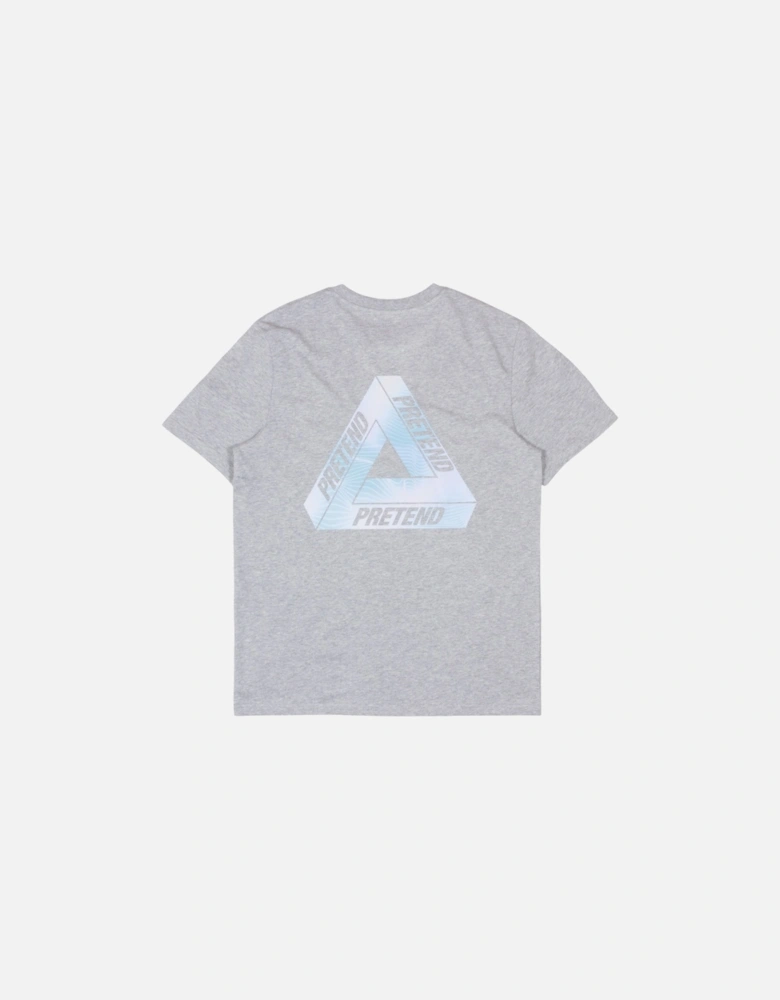 Pretend Triangle T-Shirt - Heather Grey