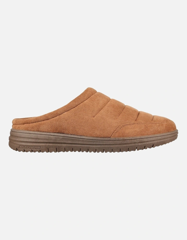 Relaxed Fit: Murette - Garvanza Microfiber Men's Tan Mules