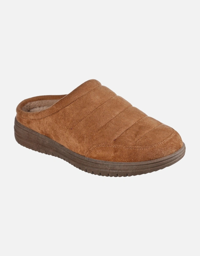 Relaxed Fit: Murette - Garvanza Microfiber Men's Tan Mules