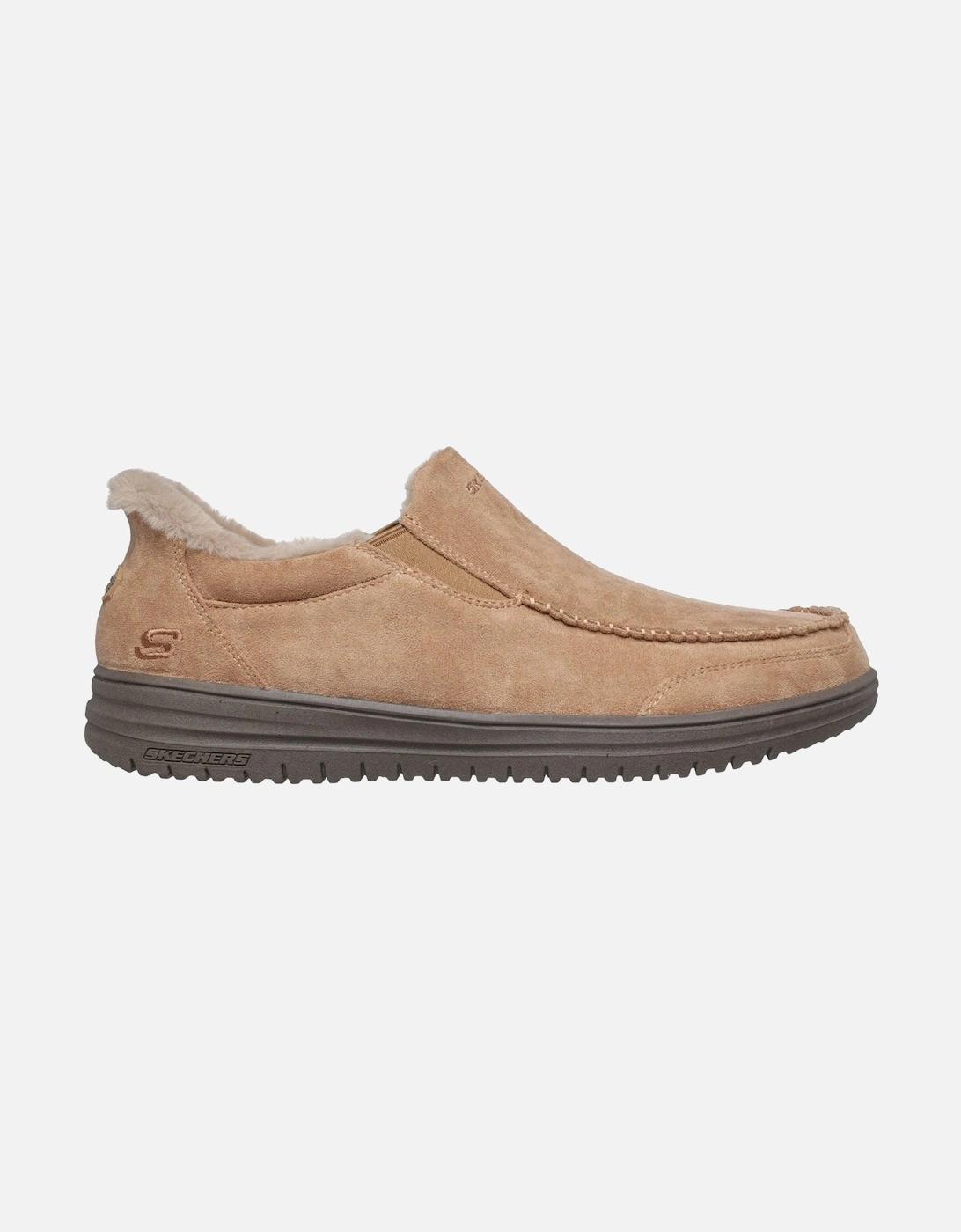 Murette Scofield Textile Men's Tan Slippers