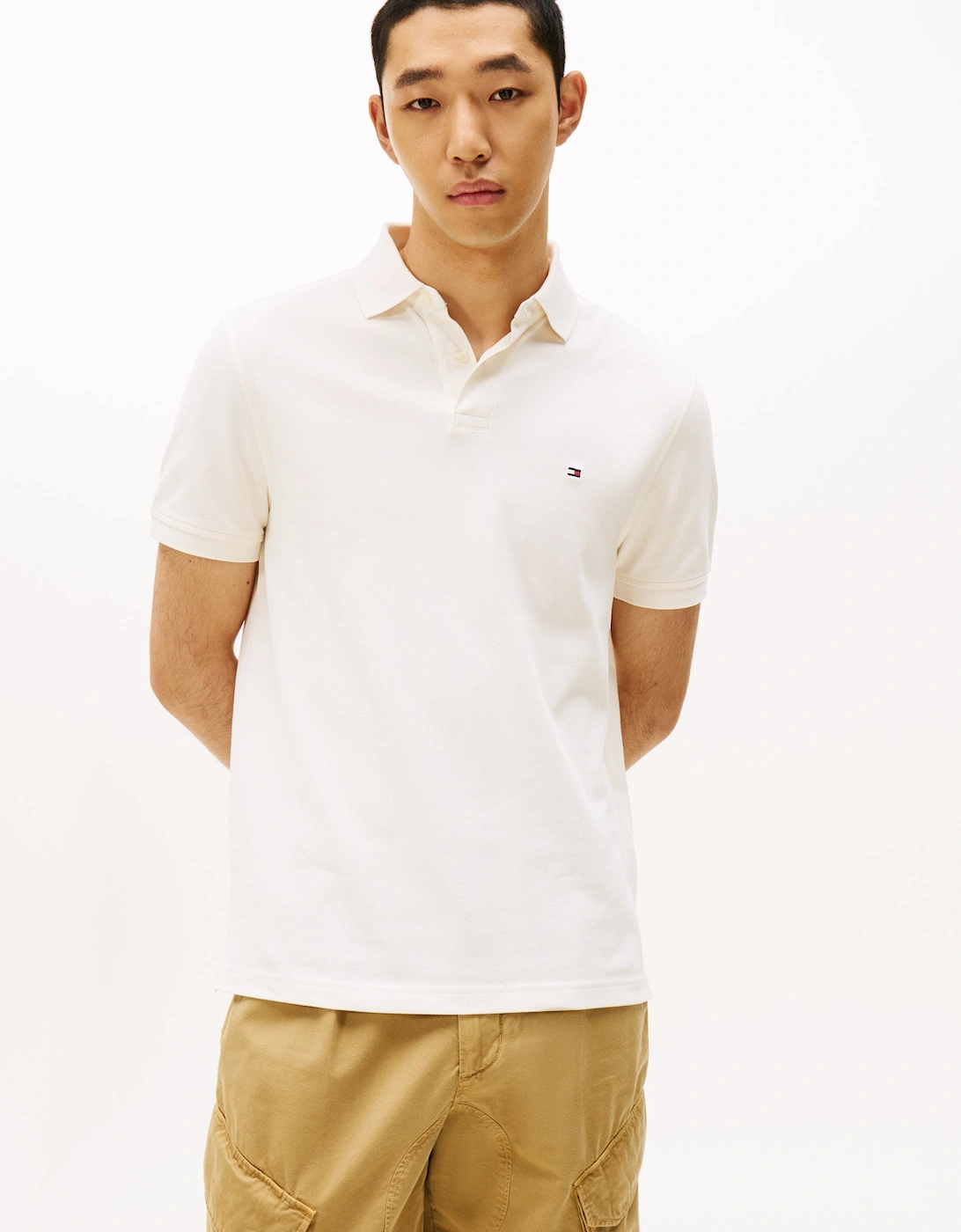 1985 Regular Fit Mens Polo - Ivory Petal, 2 of 1