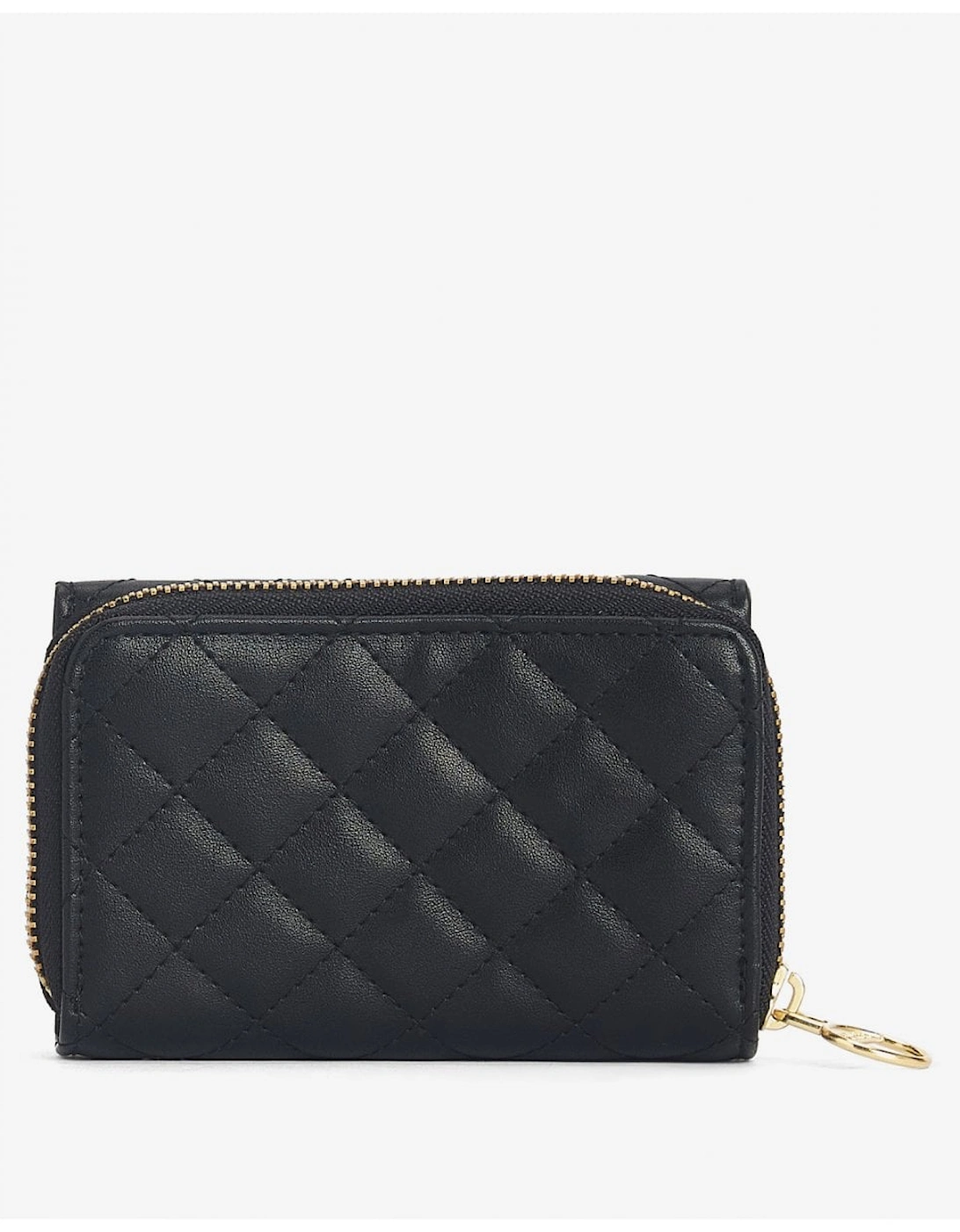 Aurora Womens Tri-Fold Purse - Black