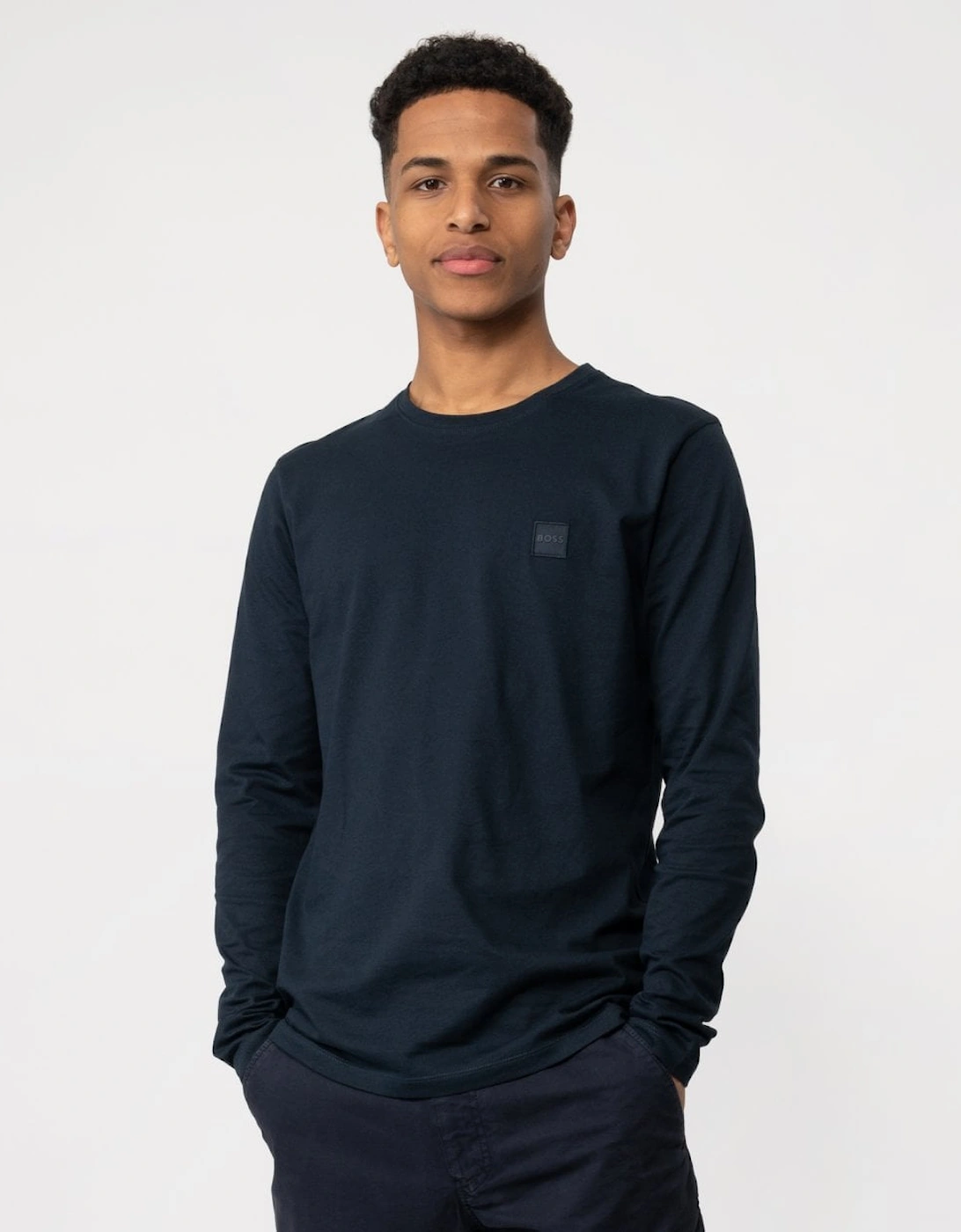 BOSS Orange Tacks Mens Long Sleeve T-Shirt 50512111, 5 of 4