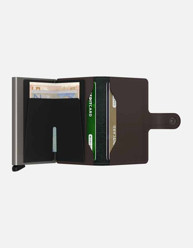 MINI WALLET MATTE TRUFFLE