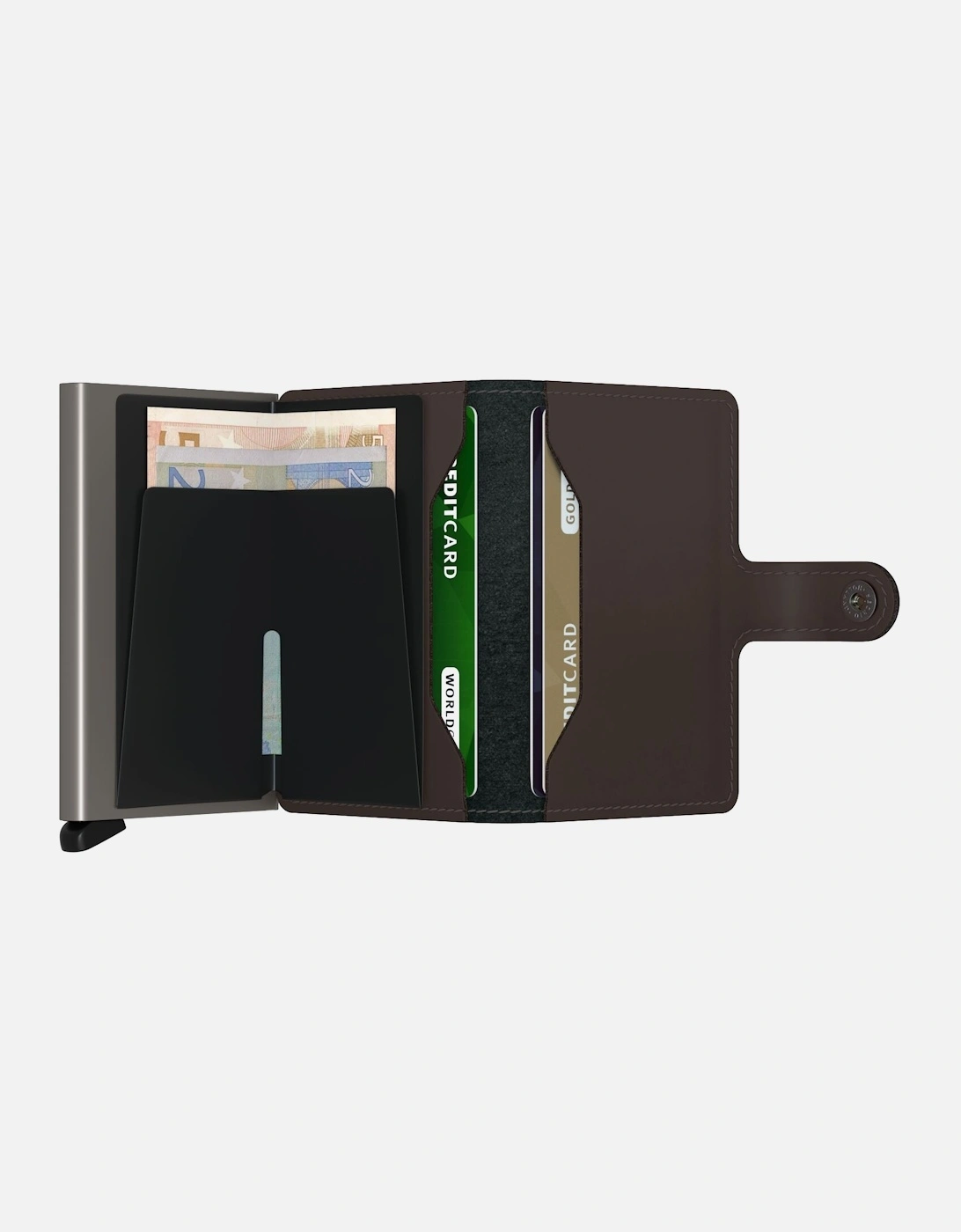 MINI WALLET MATTE TRUFFLE