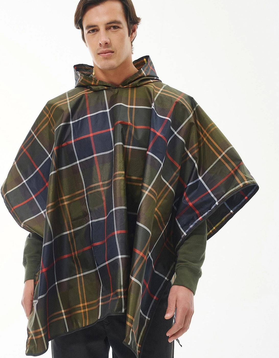 Unisex Tartan Showerproof Poncho - Classic Tartan, 10 of 9