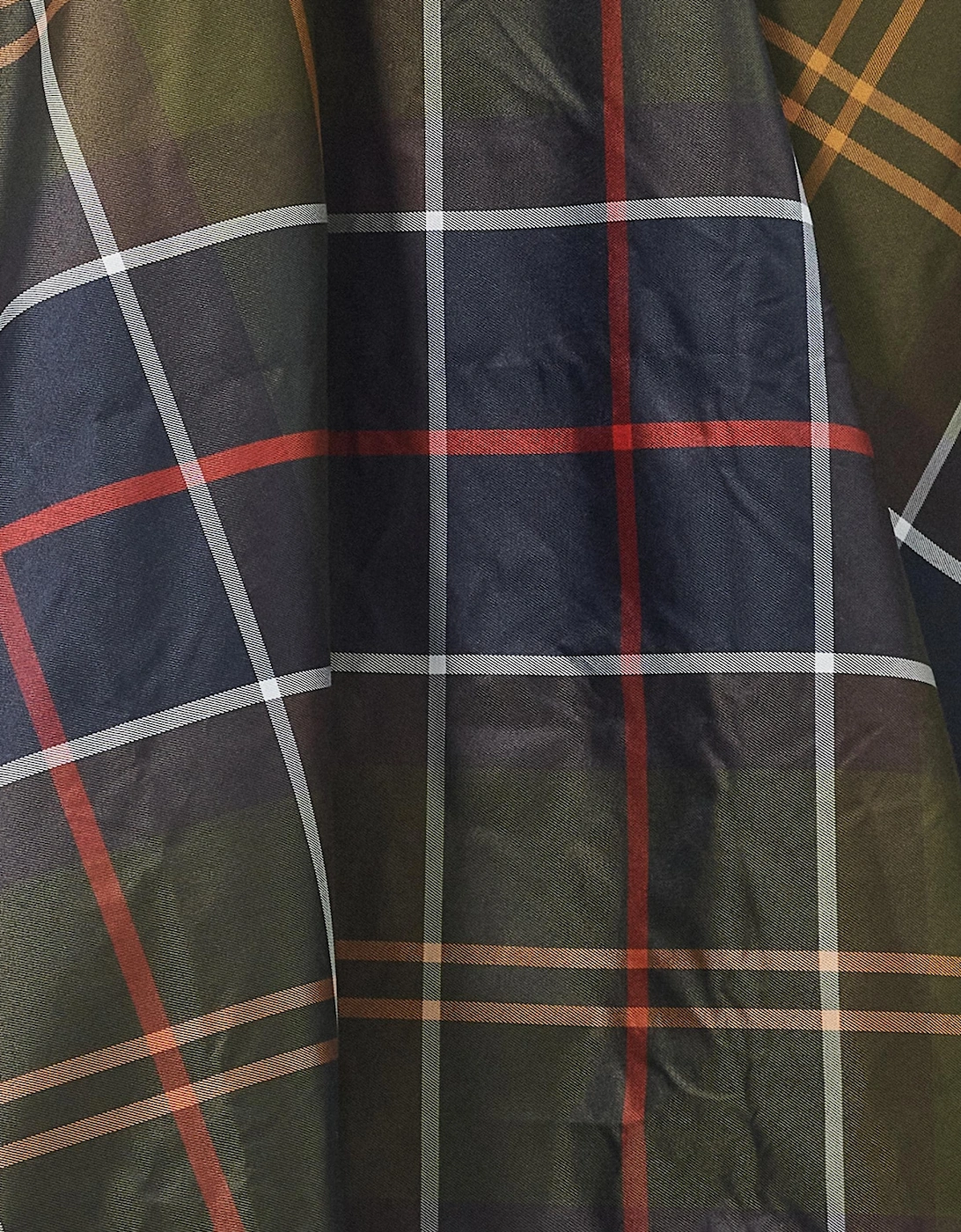 Unisex Tartan Showerproof Poncho - Classic Tartan
