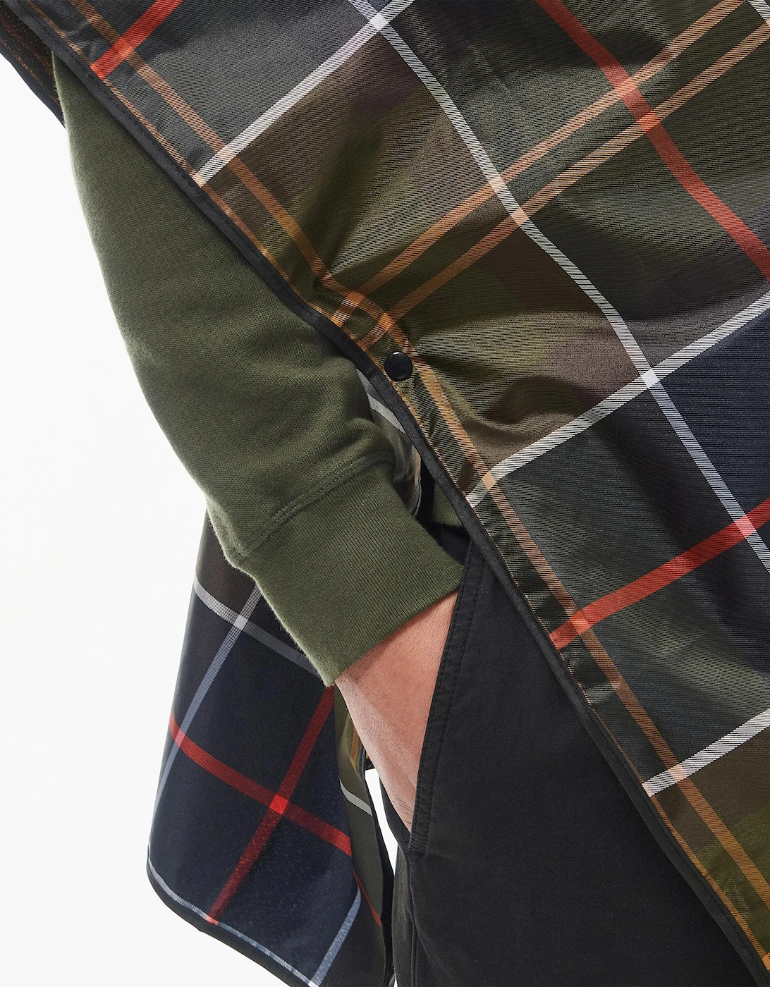 Unisex Tartan Showerproof Poncho - Classic Tartan