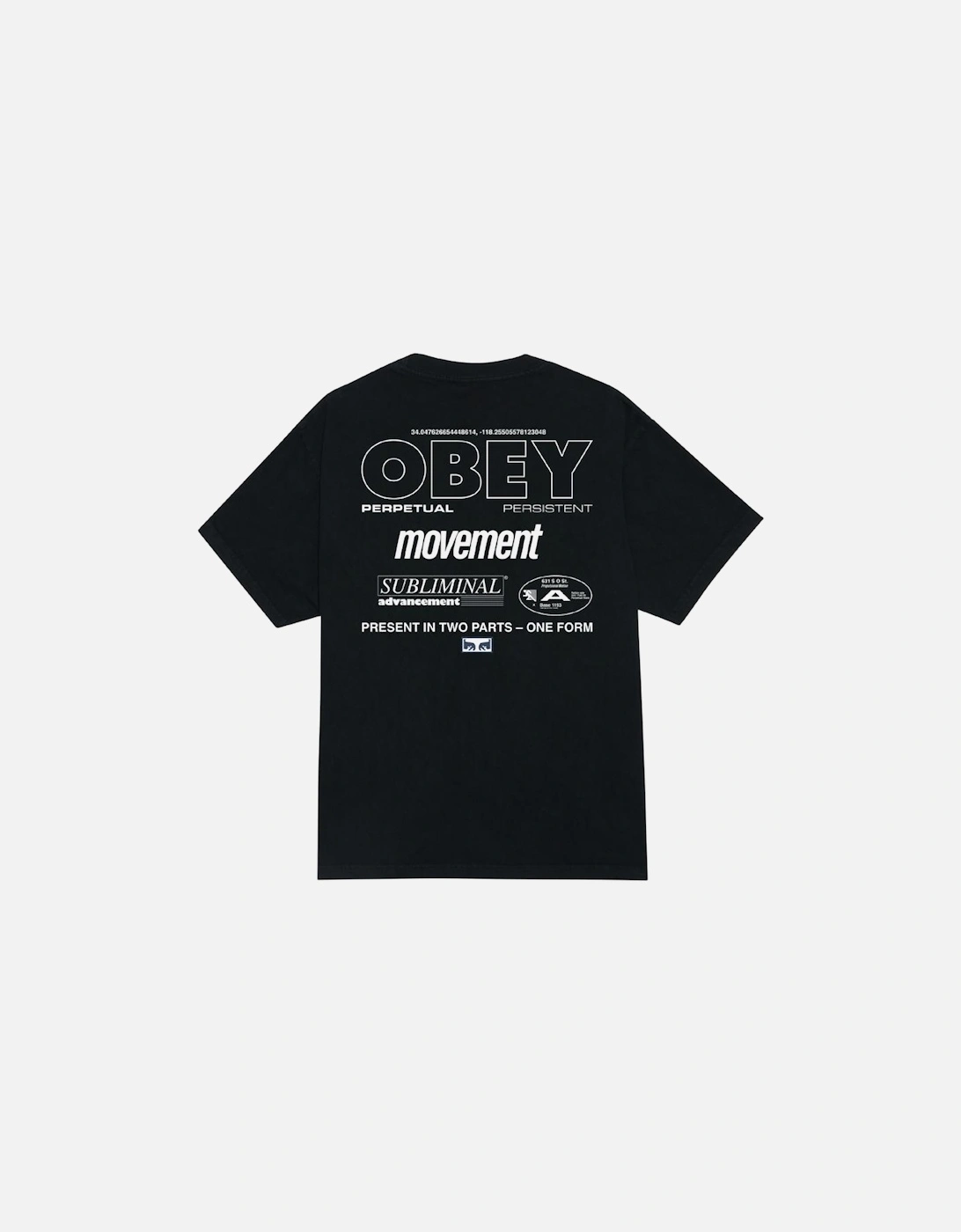 Persistent Movement T-Shirt - Pigment True Vintage Black