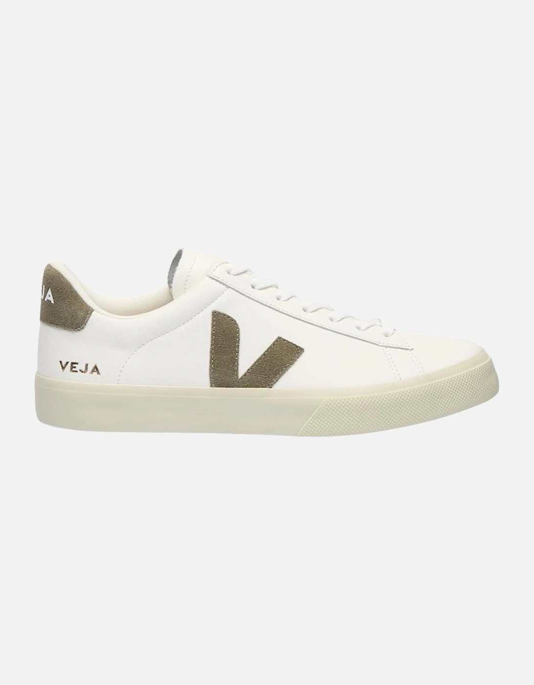 Men's Veja M Campo - Extra White/Khaki - Size: 11