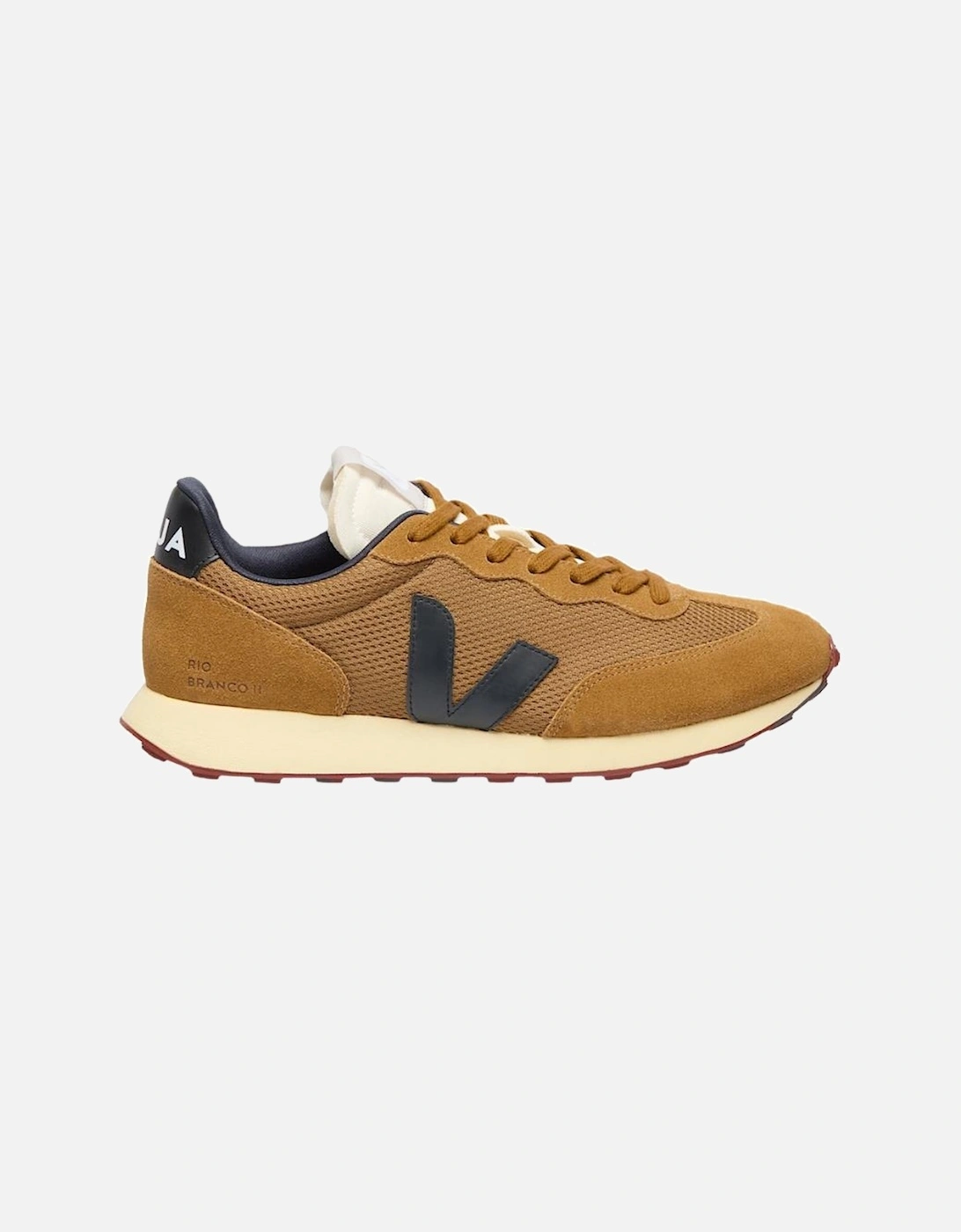 Men's Veja M Rio Branco II - Tent/Black - Brown - Size: 10