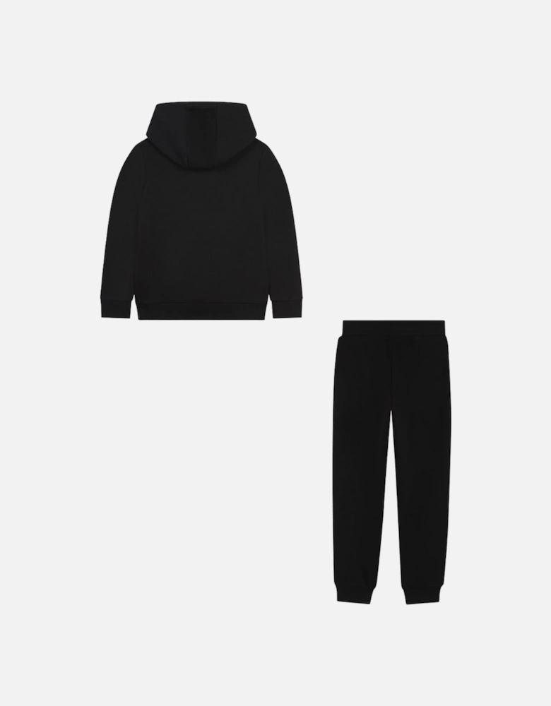 BOSS BOYS BLACK HOODY TRACKSUIT J52351/J52288