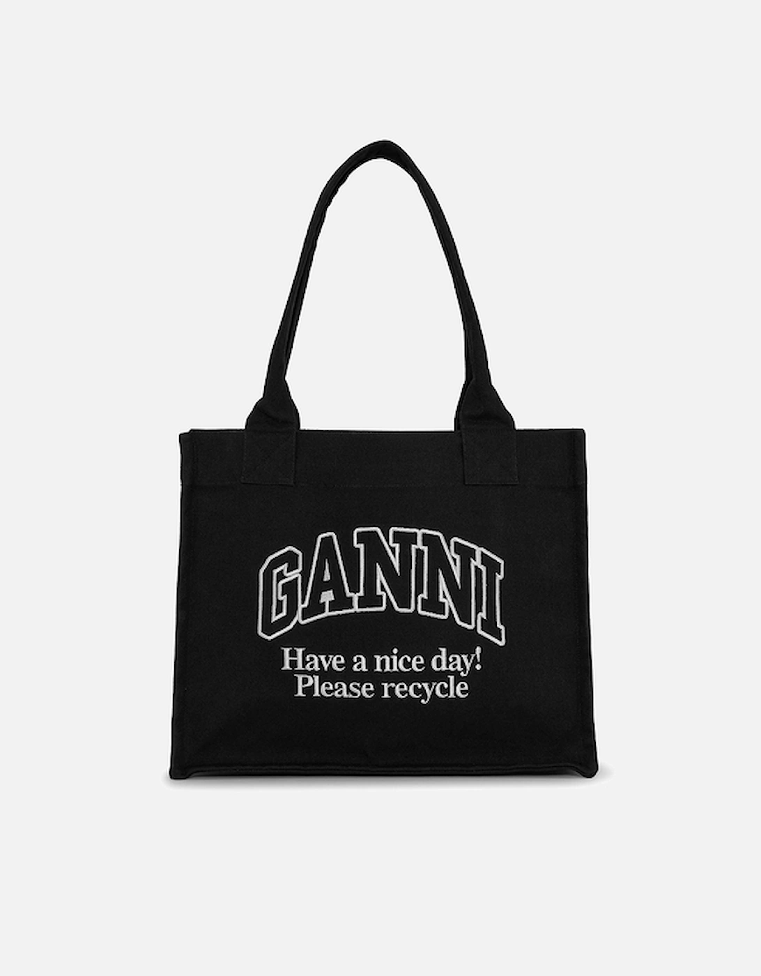 Large Easy Shopper Cotton-Canvas Tote Bag, 2 of 1