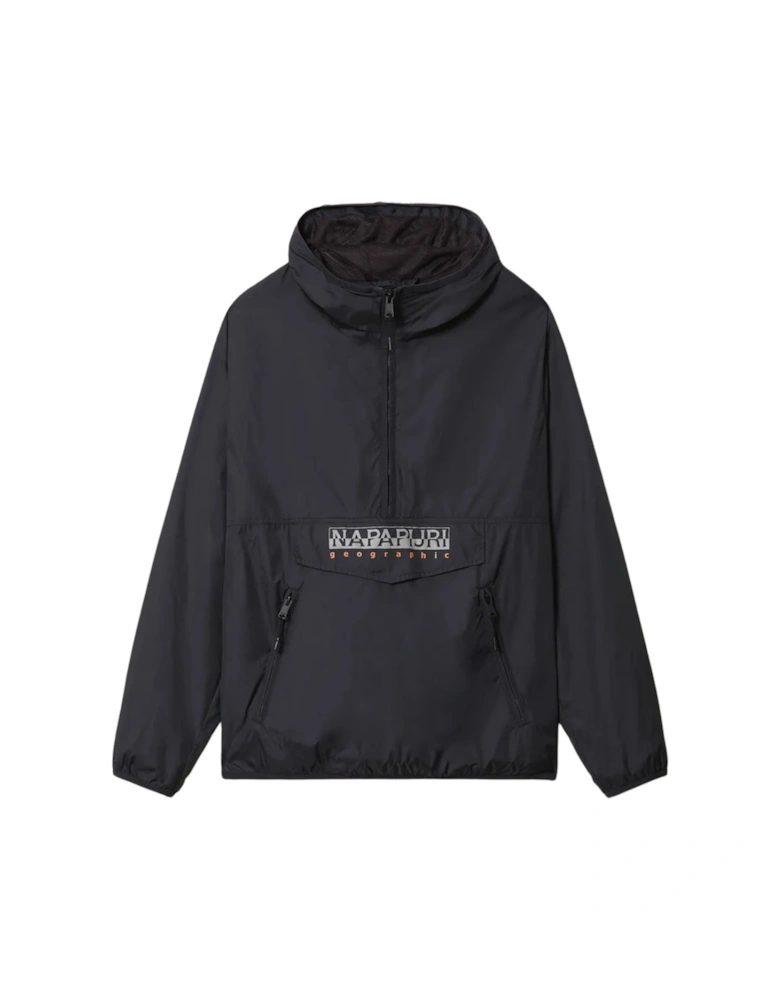 RF Circular S Black Hooded Jacket