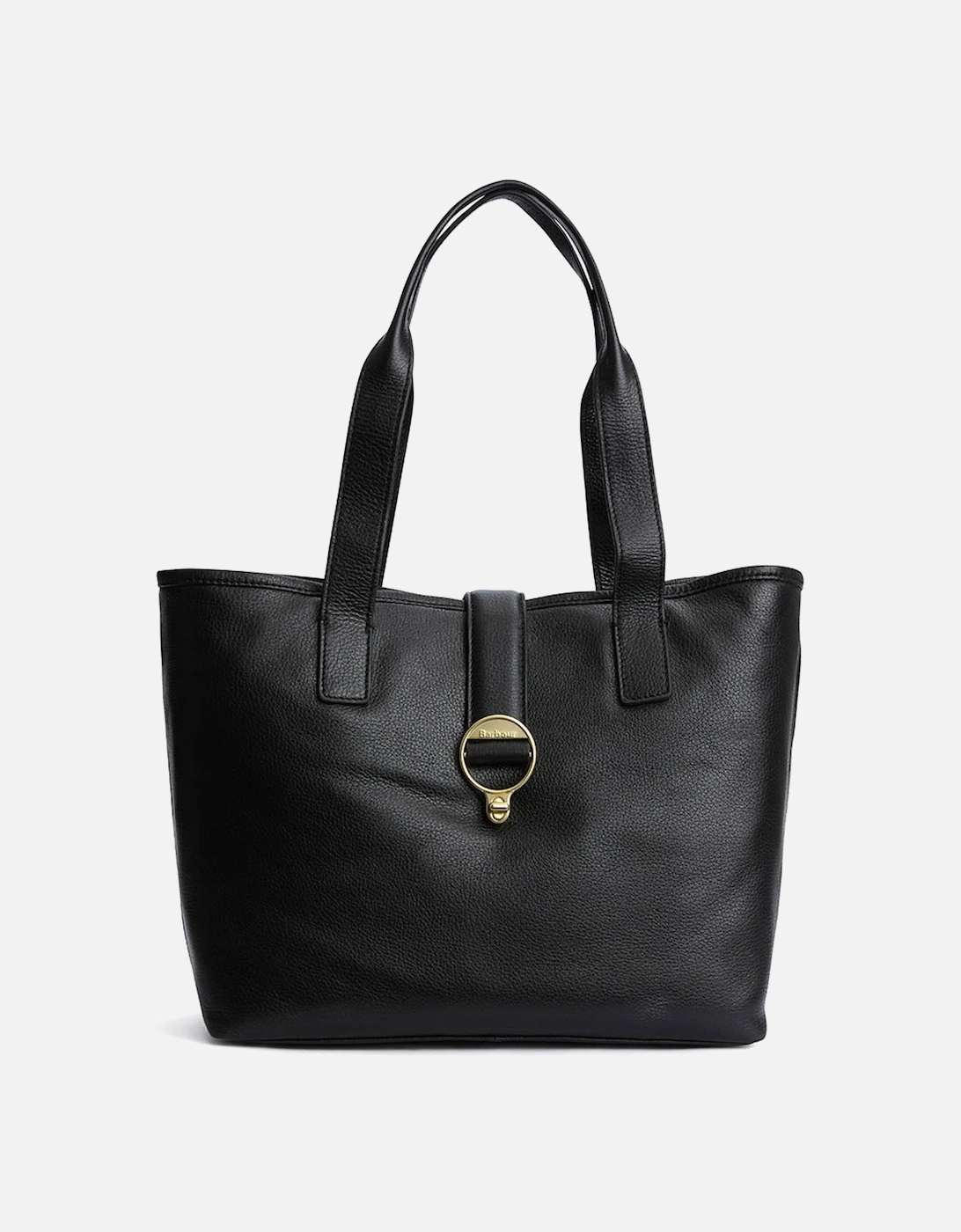 Alder Womens Leather Tote Bag - Black, 2 of 1
