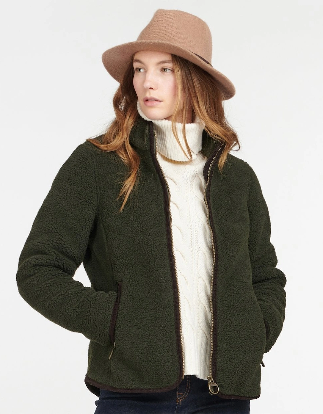 Lavenham Fleece Womens Jacket, 9 of 8