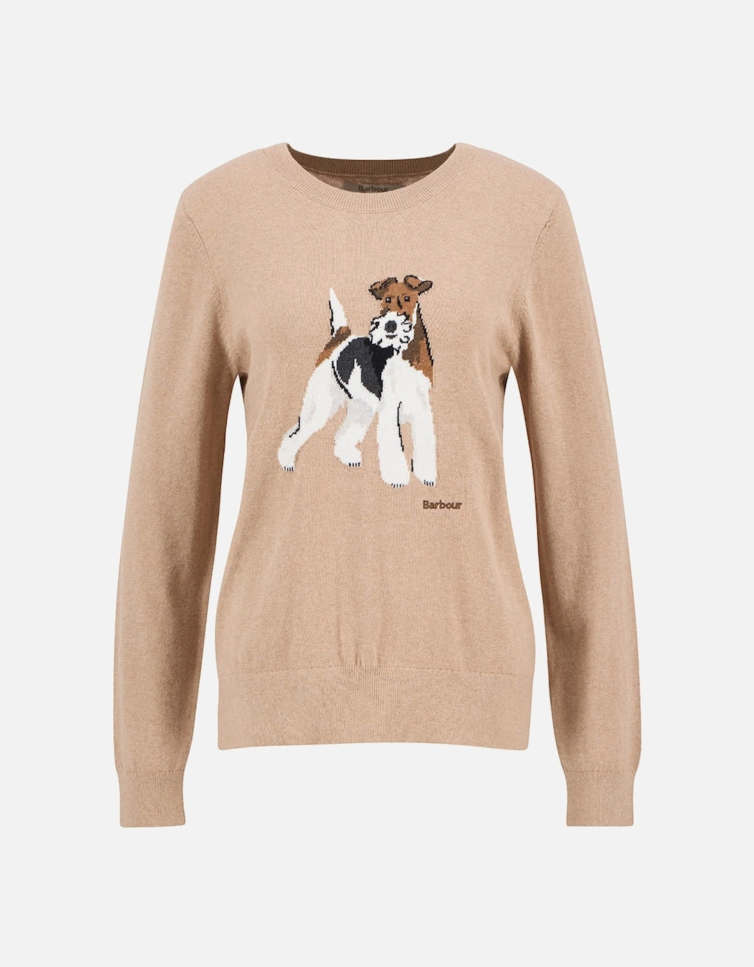 Fareham Womens Knitted Jumper - Pale Camel, 2 of 1
