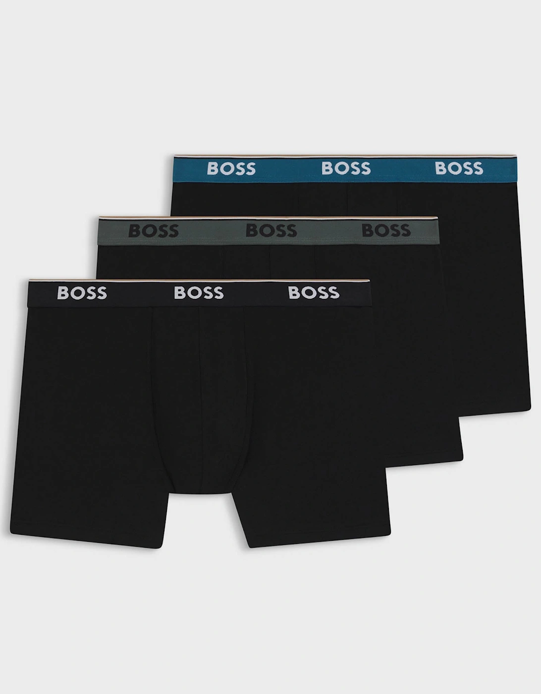 BOSS Orange Power 3-Pack Mens Boxer Briefs - Open Miscellaneous 968, 2 of 1