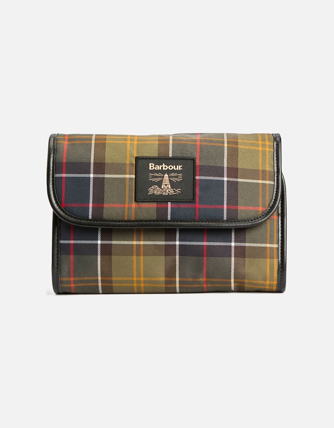 Tartan Hanging Mens Washbag - Classic/Beacon, 2 of 1