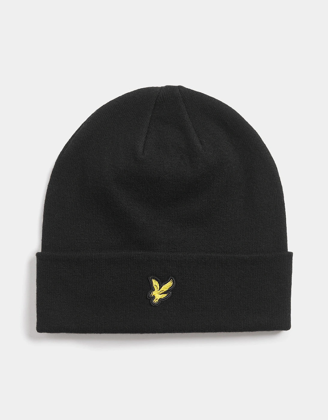 Lyle & Scott Cotton Merino Beanie - Z865 Jet Black, 2 of 1
