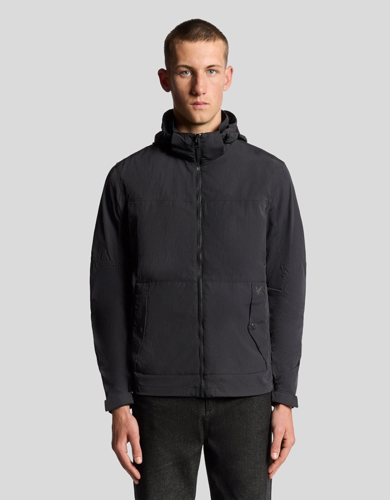 Lyle & Scott Stow Away Jacket - X002 Black Ice