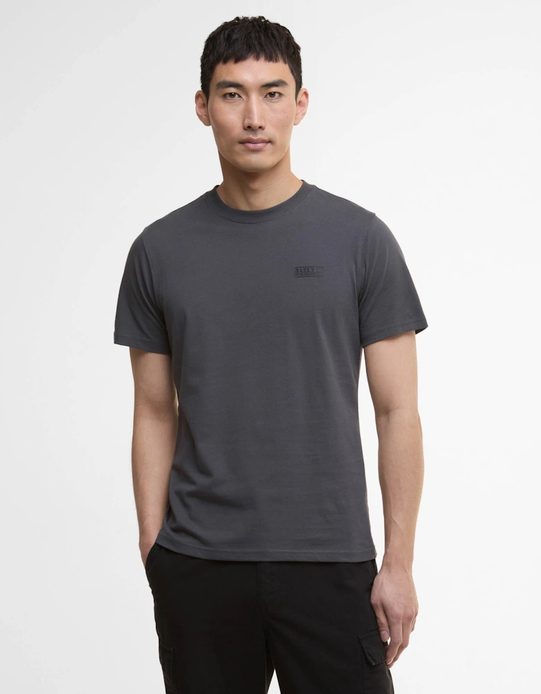 Small Logo Mens T-Shirt - Asphalt