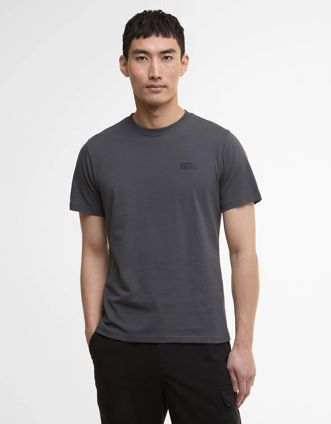 Small Logo Mens T-Shirt - Asphalt, 2 of 1