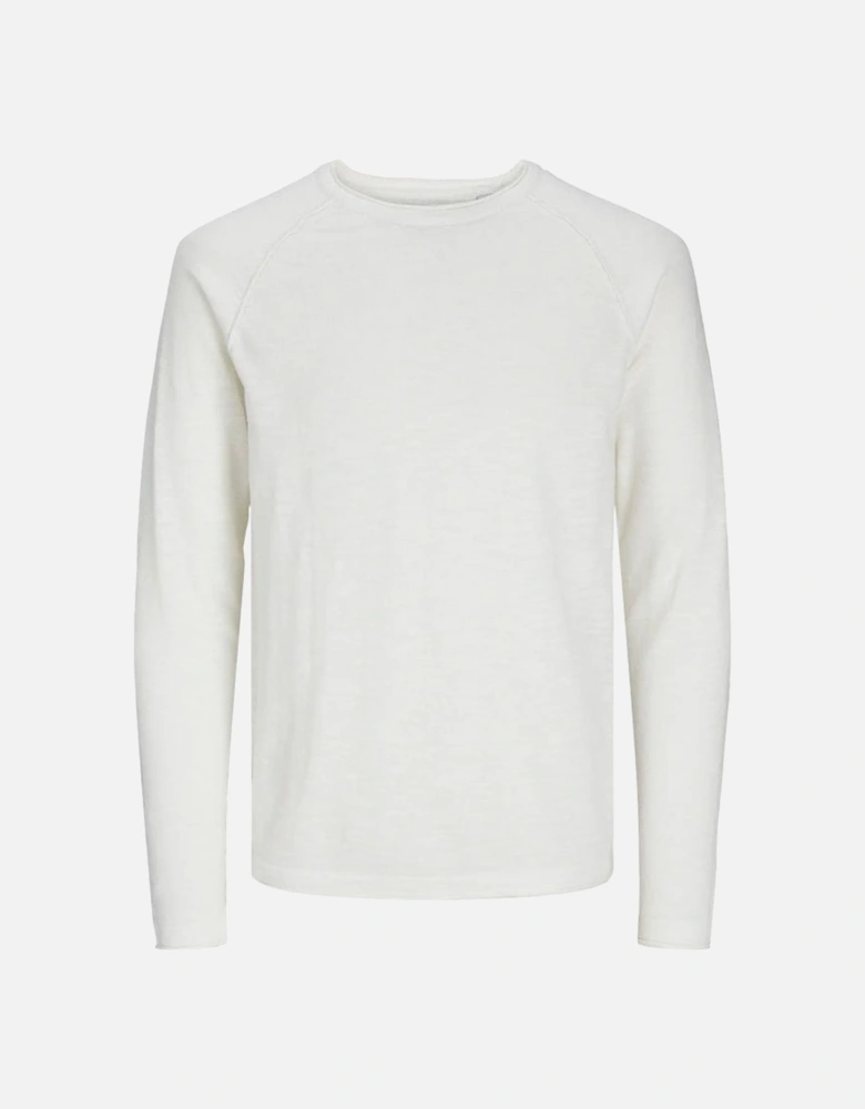 Jjbreeze Knit Crew Neck Jumper Cloud Dancer