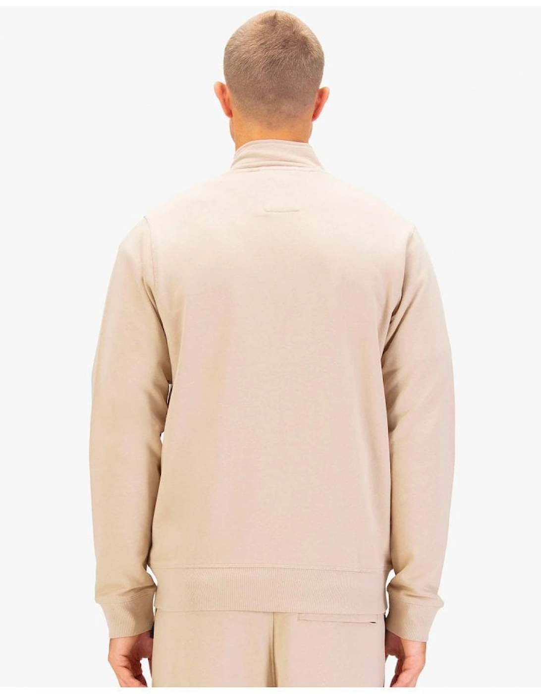 Luke Sutton 1000 Zip Through Sweat Stone