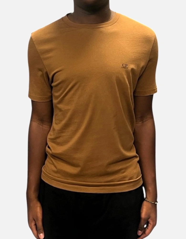 Goggle Graphic T Shirt - Bronze Brown