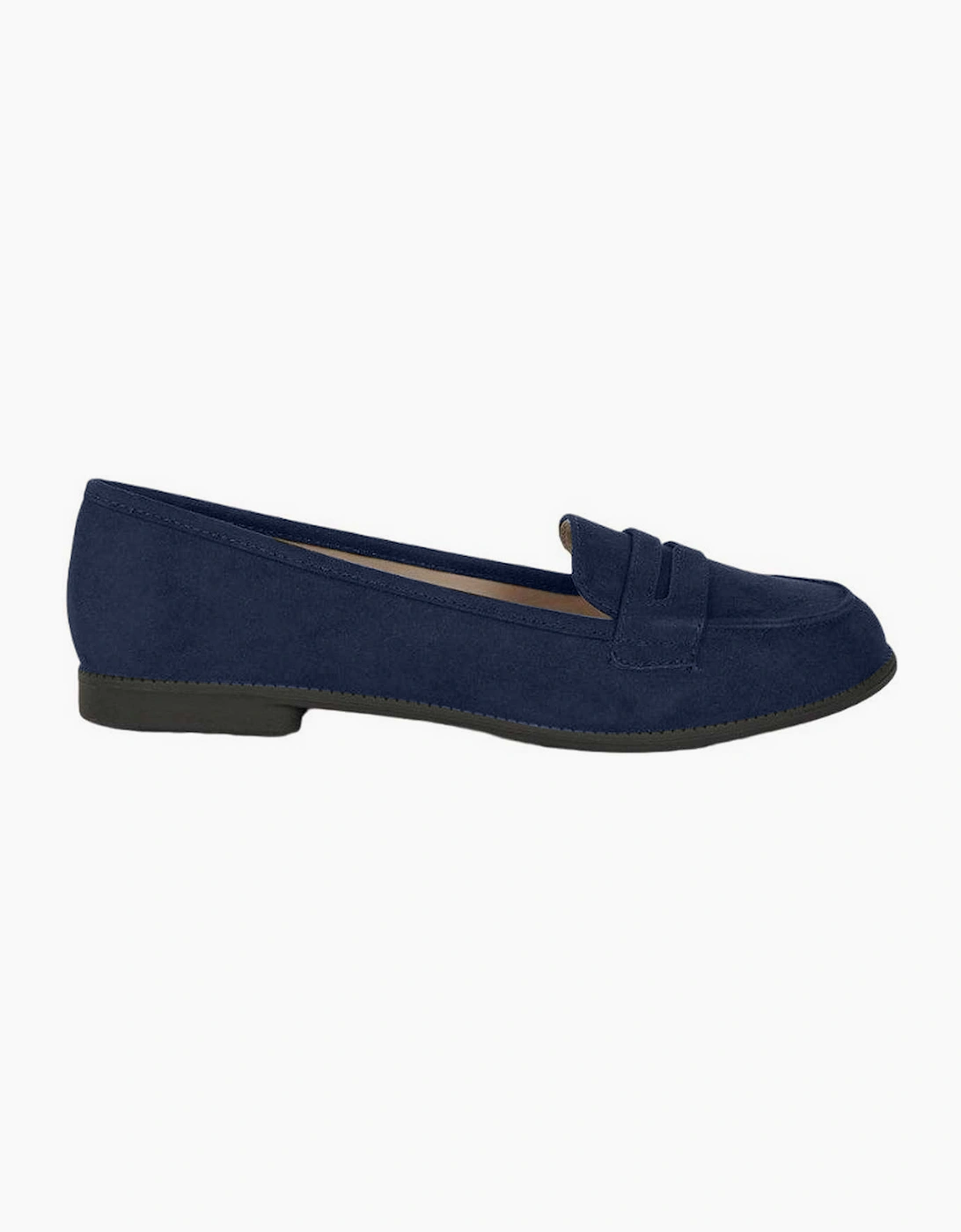 Dorothy Perkins Women's Dorothy Perkins Womens/Ladies Lara Penny Strap Loafers - Navy